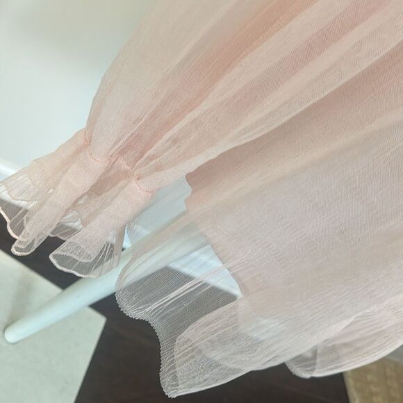 Maje Semi-sheer Dainty Blouse 2=M - Picture 3 of 8